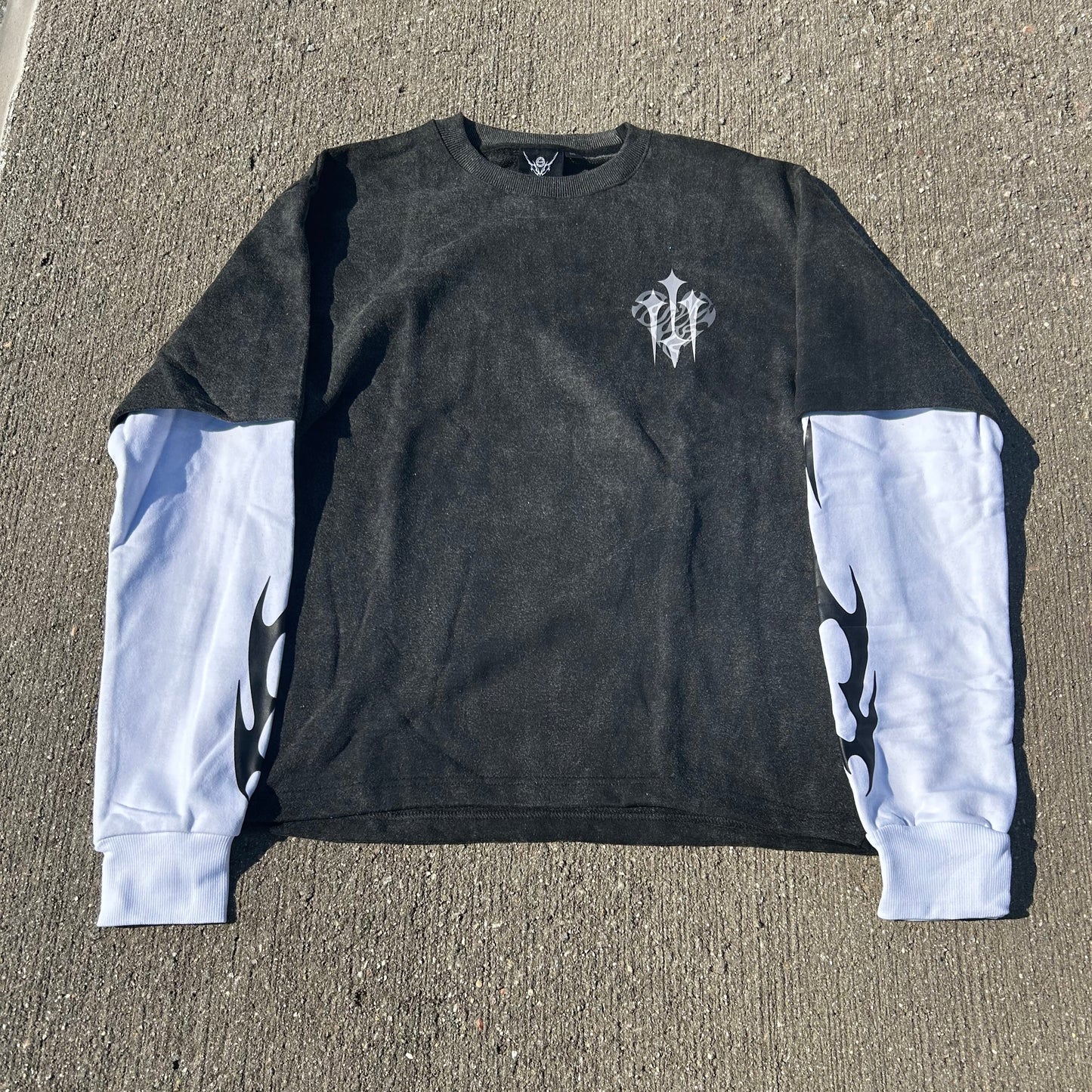 "Overcome" Double Layered Tee