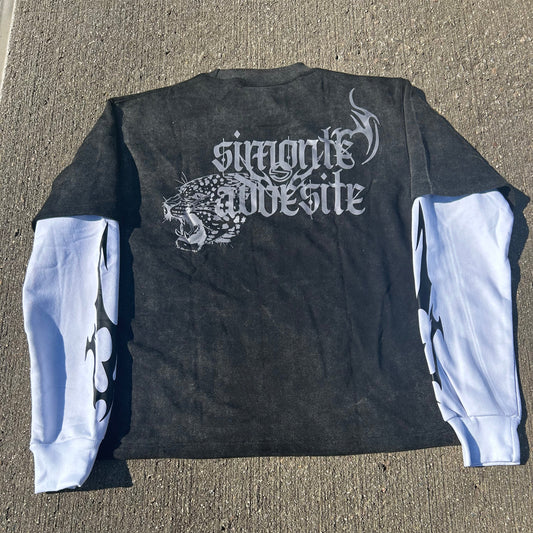 "Overcome" Double Layered Tee