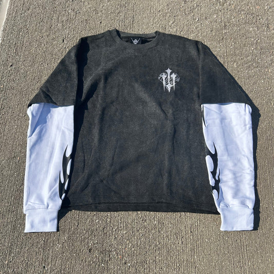 "Overcome" Double Layered Tee