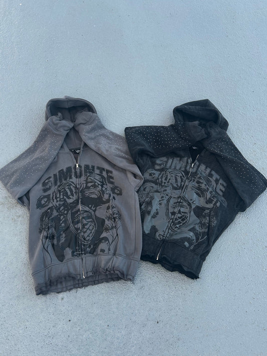 "No Evil" Zip Up Hoodie